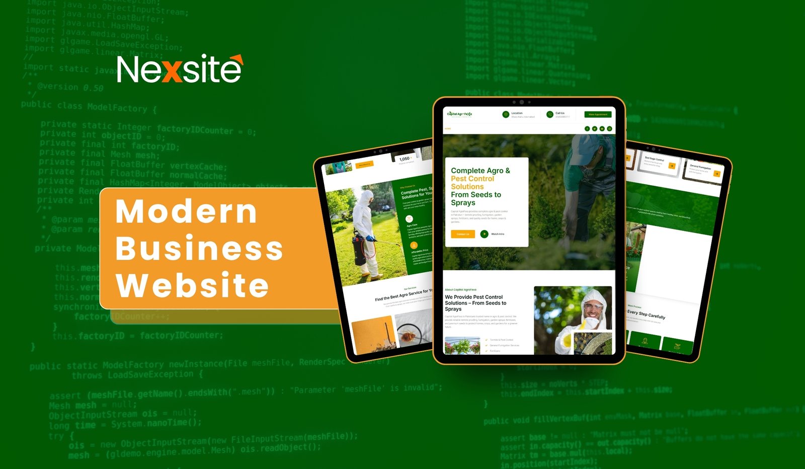 Modern Business Website